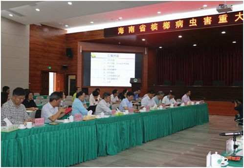 2018年海南省槟榔病虫害重大科技计划项目在海口正式启动